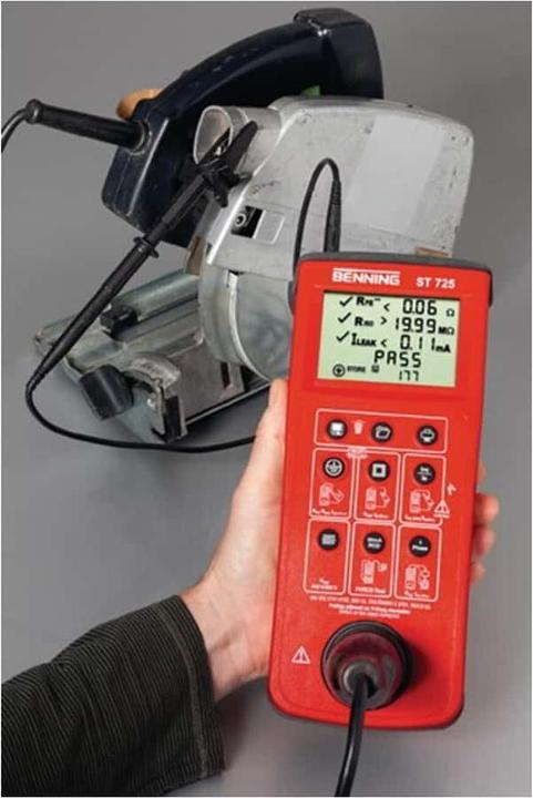 Actual product image Benning ST 725 (CAT II 300V)