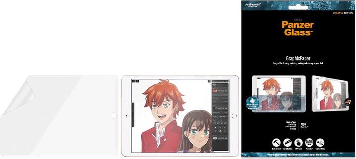 PanzerGlass GraphicPaper (1 Stück, iPad 2020 (8. Gen), iPad 2019 (7. Gen))
