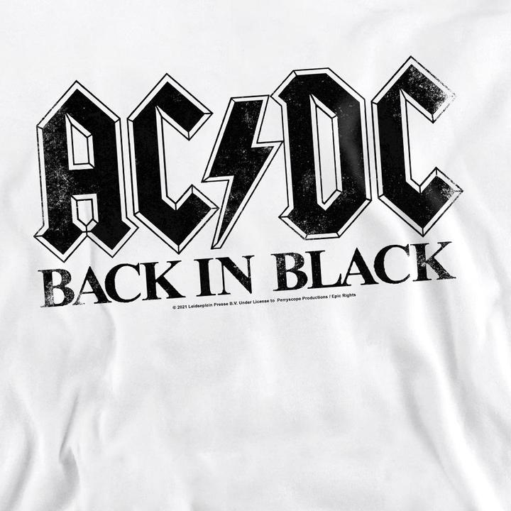 Immagine prodotto AC/DC Back In Black Felpa Adulto Unisex (M)