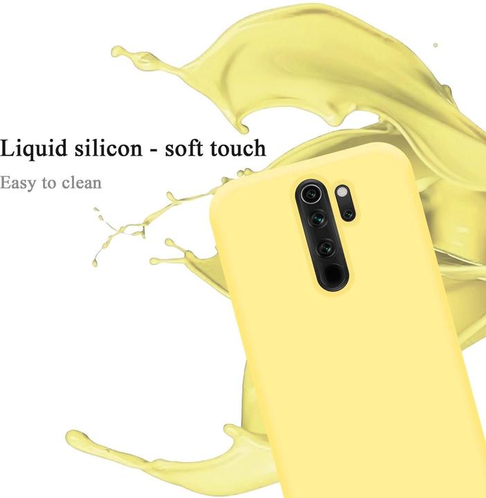 Actual product image Cadorabo TPU Liquid Silicone Case Cover (Xiaomi Redmi Note 8 Pro)