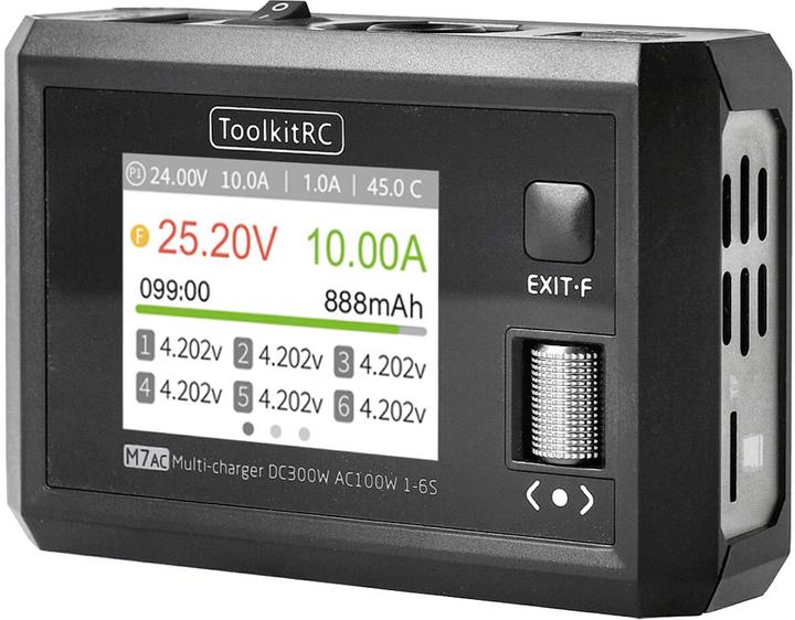 Produktbild Toolkitrc Ladegerät M7AC AC/DC 100W 1-6S