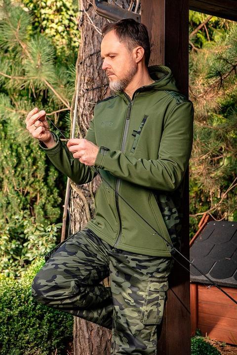 Actual product image Neo Camo work dungarees size L (L)