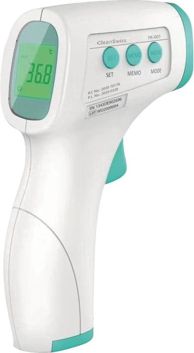 Immagine prodotto CleanSwiss Termometro clinico a infrarossi CS-T01 (Fronte, Senza contatto)