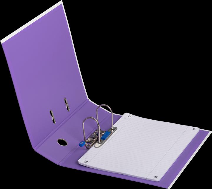 Actual product image Elba Folder myColour, spine width: 80 mm, white-purple DIN A4, outside cover (A4, 80 mm, 1 Piece)