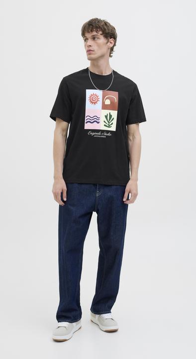 Image du produit Jack & Jones Gedruckt Rundhalsausschnitt T-shirt T-shirt (M)
