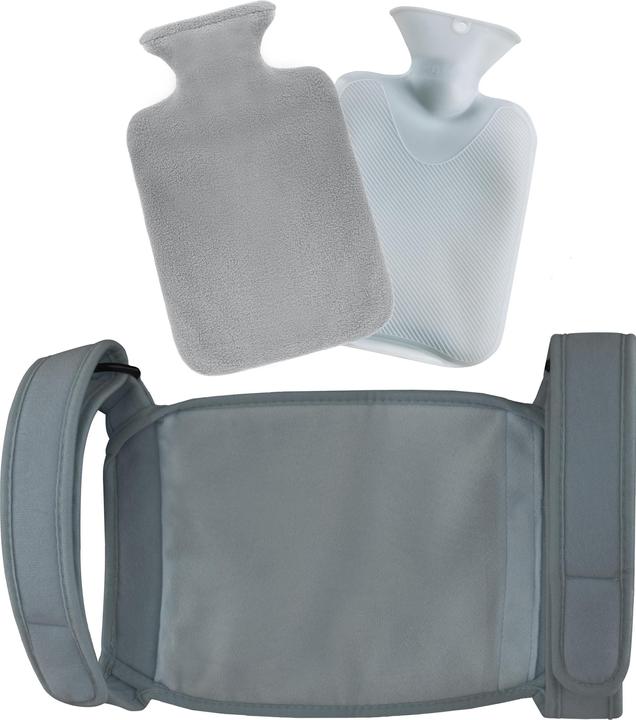 Immagine prodotto Normani Borsa dell'acqua calda da collo con coperchio Nome - 9577 (1 l)