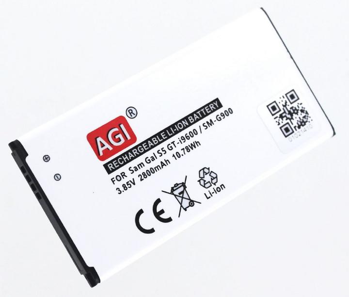 Produktbild AGI Akku kompatibel mit Samsung Galaxy S5 Active - Akku - 2.800 mAh
