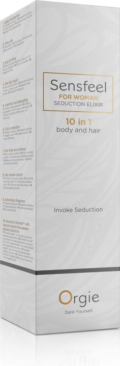 Actual product image Orgie Sensfeel for Woman Pheromone Seduction Elixer 10 in 1 100 ml (100 ml)
