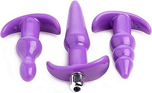 Image du produit Pipedream 4 pièces Vibrating Anal Plug Set