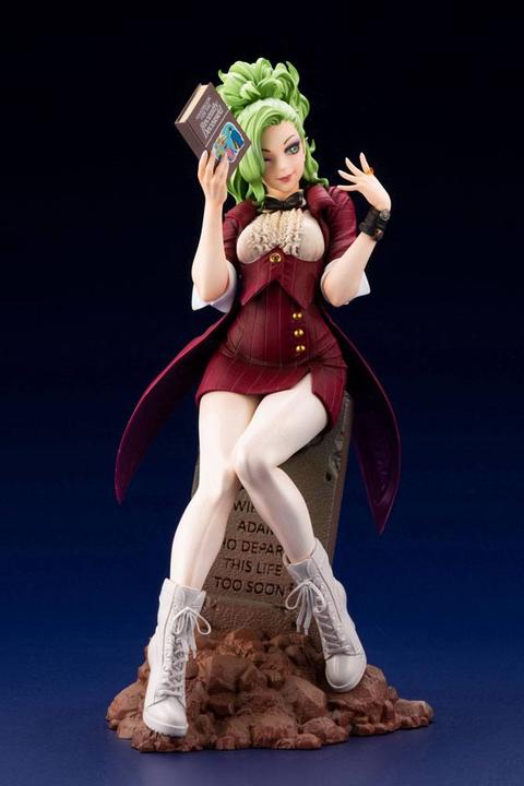 Actual product image Kotobukiya Beetlejuice "Beetlejuice - Red Tuxedo Limited Version" Bishoujo Statue