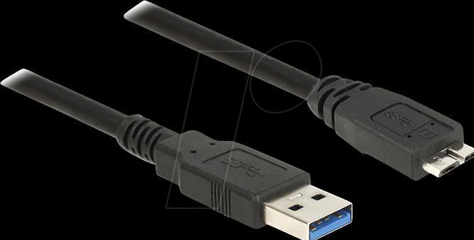 Produktbild Delock USB-A – USB Micro-B (2 m, USB 3.0)