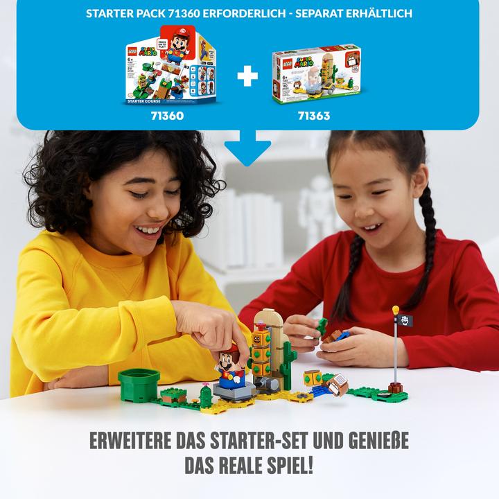 Actual product image LEGO Desert Pokey Extension Set (71363, LEGO Super Mario)