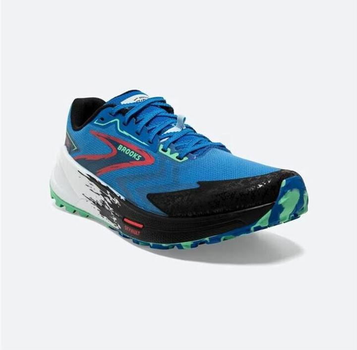 Actual product image Brooks Running Laufschuhe für Erwachsene Catamount 3 Blau Schwarz (46)