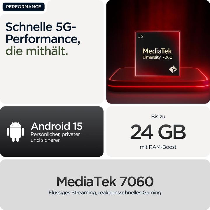 Actual product image Motorola Moto G56 (256 GB, Black Oyster, 6.72", Dual SIM, 50 Mpx, 5G)