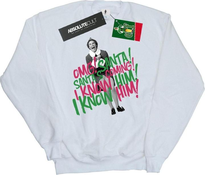 Elf Santa's Coming Sweatshirt (XL)