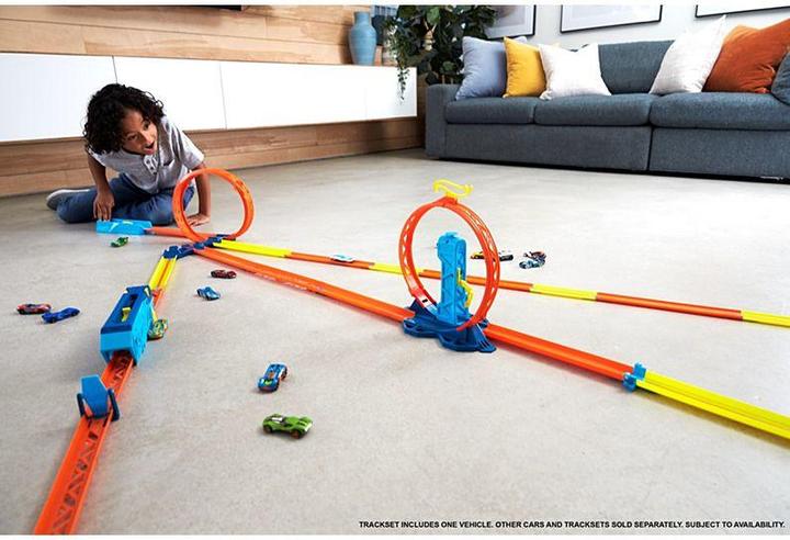 Image du produit Hot Wheels Track Builder Unlimited - Coffret Looping Ajustable - Petite Voiture / Circuit - Dès 6 ans