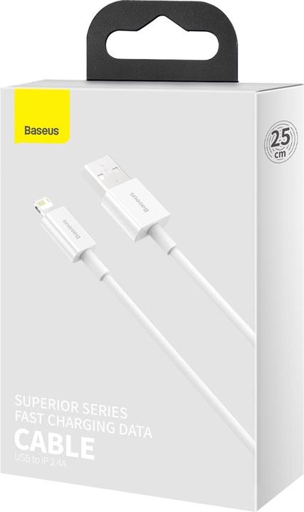 Produktbild Baseus USB Typ A – Lightning (0.25 m, USB 2.0)