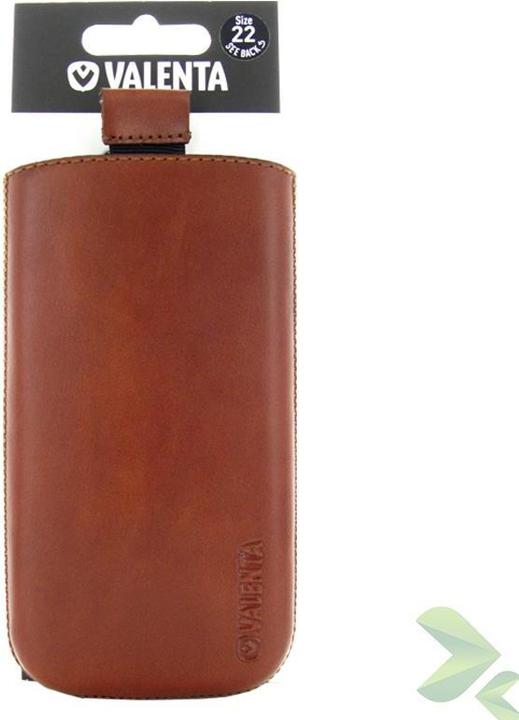 Actual product image Valenta Valencia Pocket Classic Valencia - Redhead Samsung Galaxy S4/s Iii, Htc One and more (Brown) (Blackberry Q10, Nokia Lumia 925, Nokia Lumia 900, Alcatel One Touch Fire, Acer Liquid S1, Samsung Galaxy Nexus, Samsung Galaxy S4, Huawei Ascend G510, Blackberry Z10, Optimus 4X HD, Sony Xperia T, Samsung Galaxy Core 2, Sony Xperia Z, Samsung Galaxy S III)