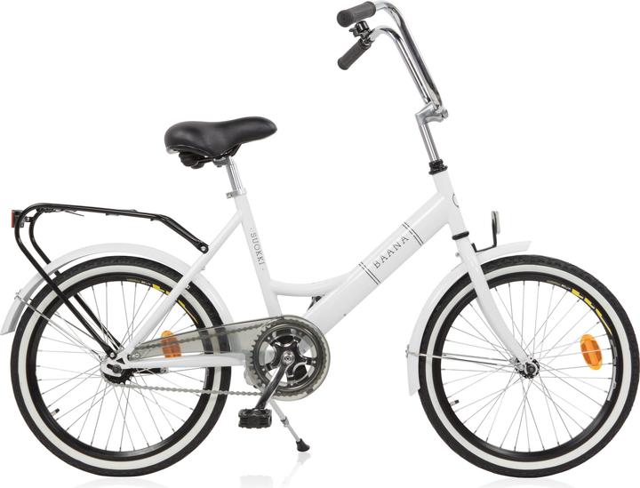 Baana Suokki 20" -polkupy??r??, 1-vaihteinen, valkoinen (20")