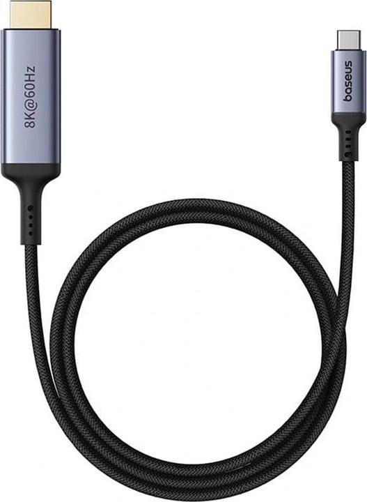Actual product image Baseus Adapter USB-C to HDMI High Definition (black) (1.50 m, HDMI)