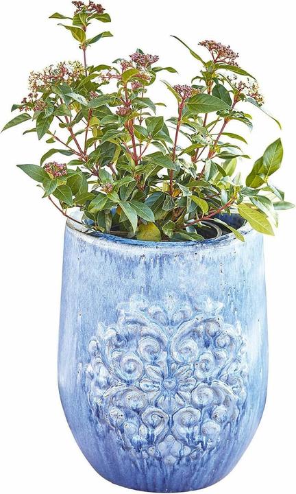 Image du produit Loberon Cache-pot Cordouan bleu (26 cm)
