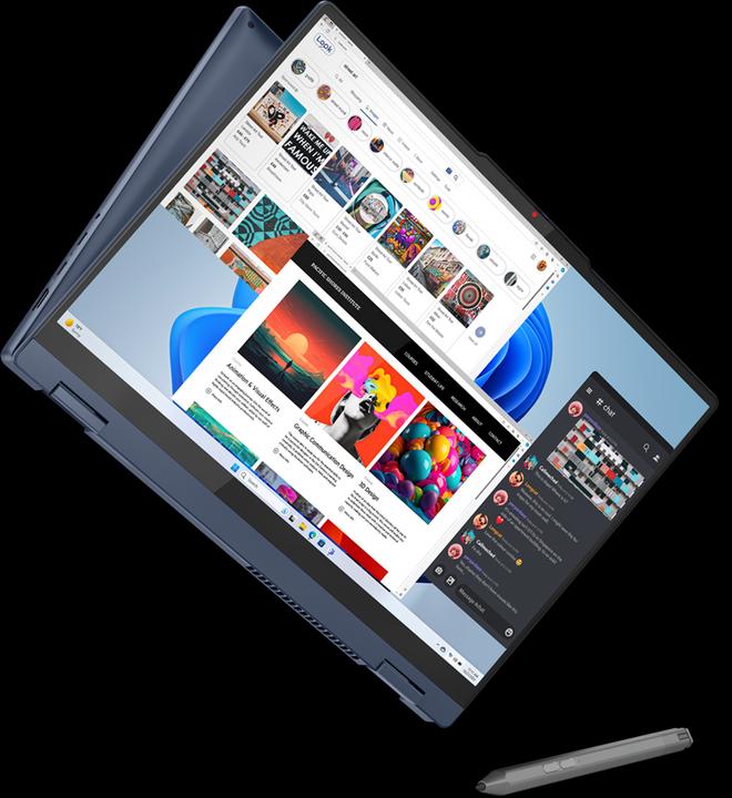Produktbild Lenovo IdeaPad 5 2-in-1 (16", Intel Core 7 150U, 16 GB, 1000 GB, CH)