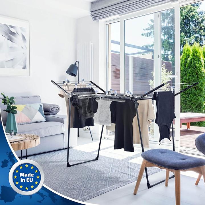 Actual product image Leifheit Pegasus 180 Solid clothes horse (18 m)