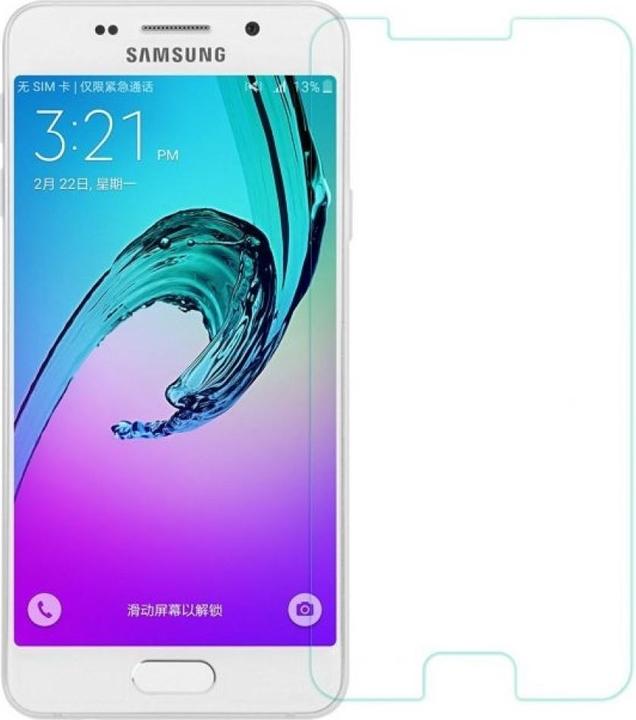 Produktbild Screenguard Samsung Galaxy A3 2016 Panzerglas Schutzfolie Case Friendly Design (1 Stück, Samsung Galaxy A3 (2016))