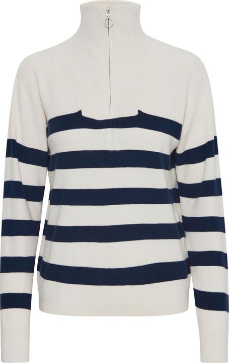 B.young BYMANINA ZIPPER STIPE PULLOVER - 20813910