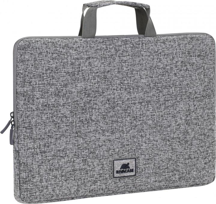 Image du produit Rivacase Housse pour ordinateur portable avec poignées, gris clair (15.60", Universel)