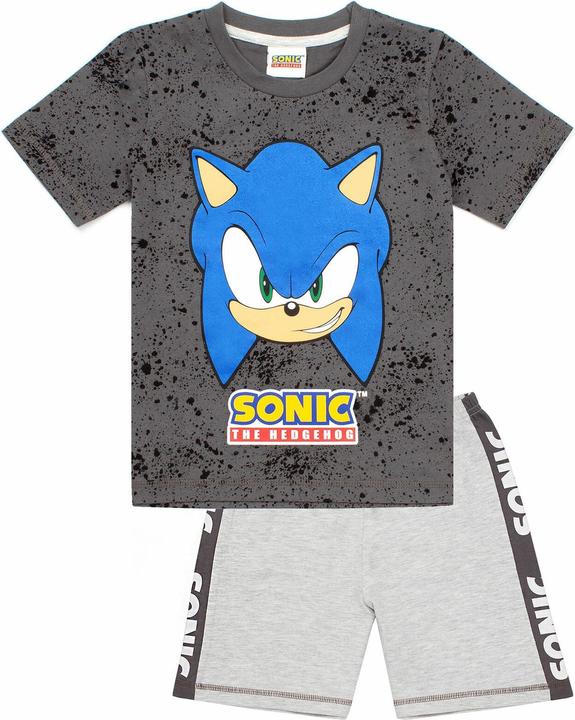 Sonic The Hedgehog Gaming Schlafanzug mit Shorts Jungen