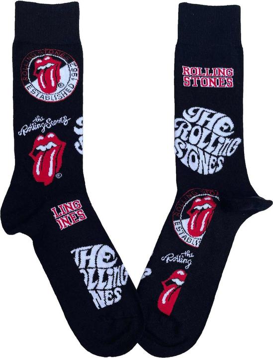 The Rolling Stones Logo Socken Erwachsene (40.5 - 45.5)