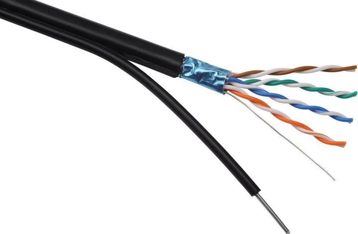 Image du produit Solarix Câble de montage outdoor FTP, Cat5E, câble, PE, 305m box SXKD-5E-FTP-PE (UTP, CAT5e, 305 m)