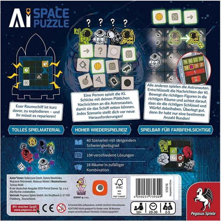 Produktbild Pegasus AI Space Puzzle, d (Deutsch)