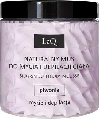 LaQ Natural Mousse For Washing And Depilation Of The Body Peony 250Ml (Körperlotion, 250 ml)