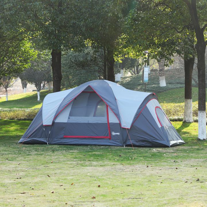 Image du produit Outsunny Tente tunnel (Tente tunnel, 6.40 kg, 6 personnes)