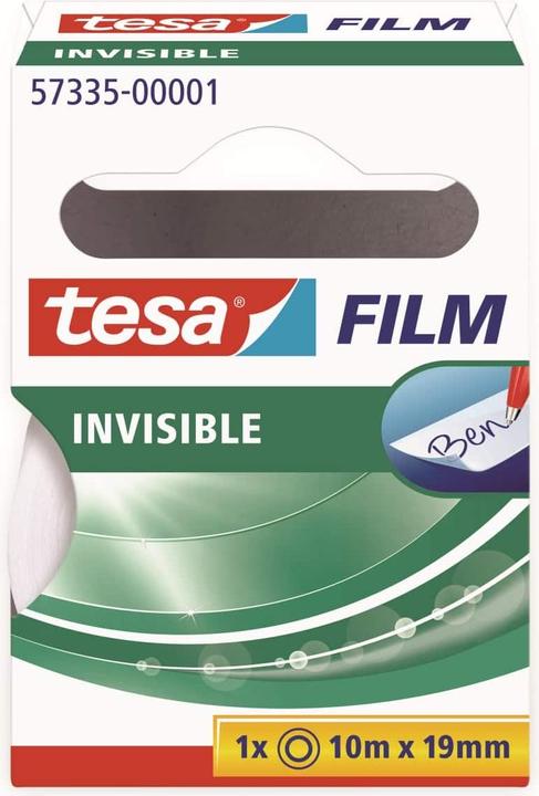 Image du produit tesa 1x tesafilm INVISIBLE, invisible mat, résistant au vieillissement et à la déchirure (19 mm)