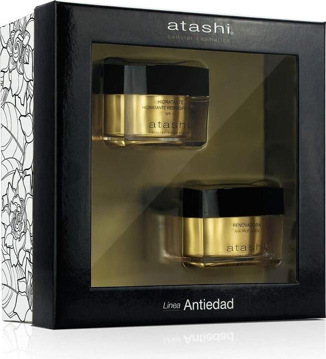 Image du produit Atashi Cellular Cosmetics Renovator Cream AHA Fruit Acids 50ml avec Gift Cream SPF15 50ml (Set soin du visage)