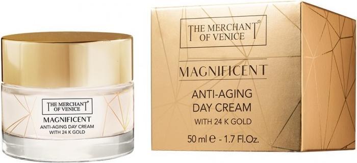 Actual product image The Merchant of Venice Magnificent Anti-Aging Moisturising Day Cream with 24K Gold 50ml (50 ml, Day cream)