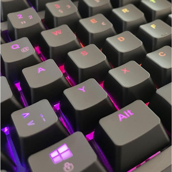 Produktbild LC-Power LC-KEY-MECH-2-RGB-C-W (DE, Kabelgebunden, Kabellos)