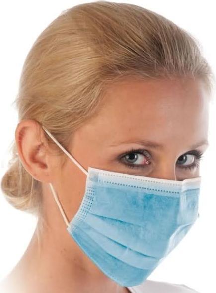 Produktbild Hygostar 50 St. medizinischer Mundschutz DIN EN 14683 Typ II (Typ II, 50 x)
