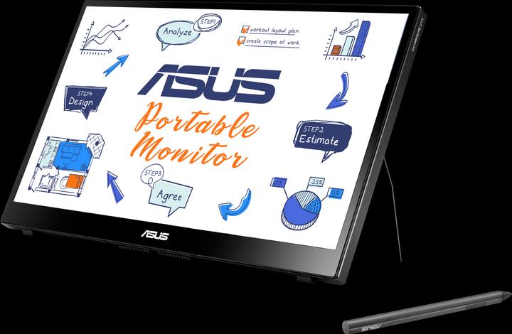 Produktbild ASUS ZenScreen Ink MB14AHD (1920 x 1080 Pixel, 14")