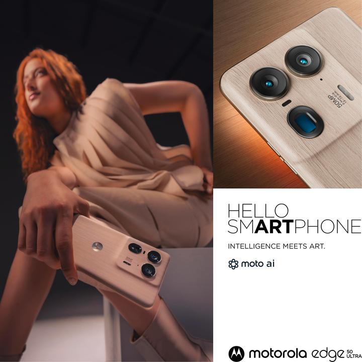 Productafbeelding Motorola Edge 50 Ultra (1000 GB, Noords hout, 6.70", SIM + eSIM, 64 Mpx, 5G)