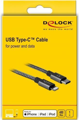 Actual product image Delock USB 2.0 cable 85297 1 m (1 m, USB 2.0)