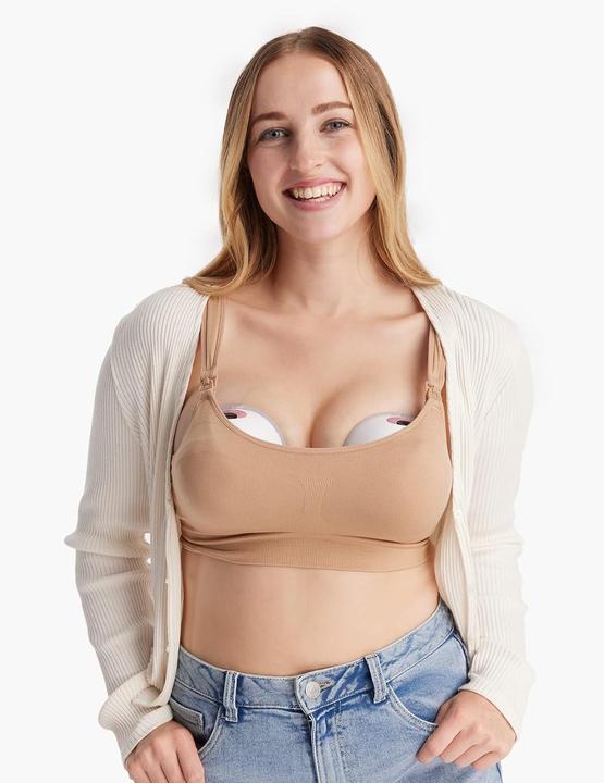 Actual product image Momcozy M5 double breast pump set