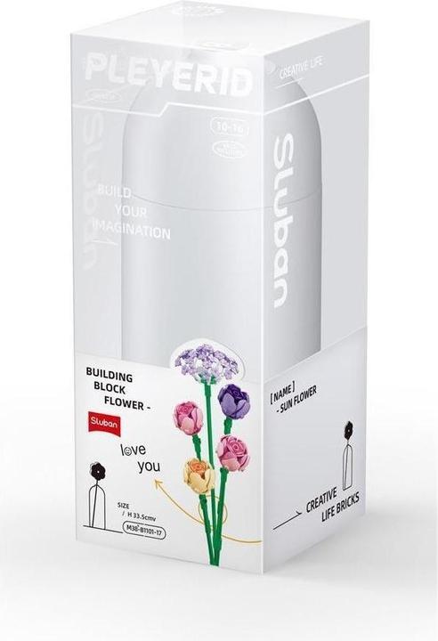 Actual product image Sluban SL96122 - Peony in vase
