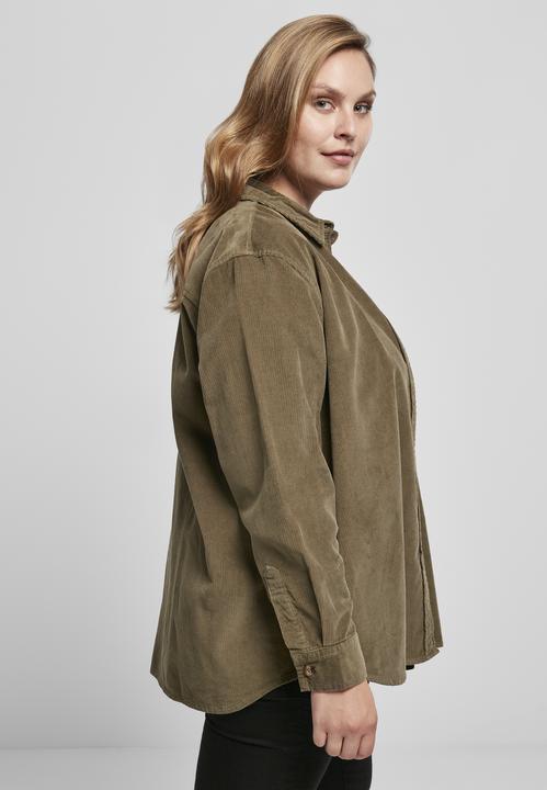 Immagine prodotto Urban Classics Camicia oversize in velluto a coste da donna (5XL)