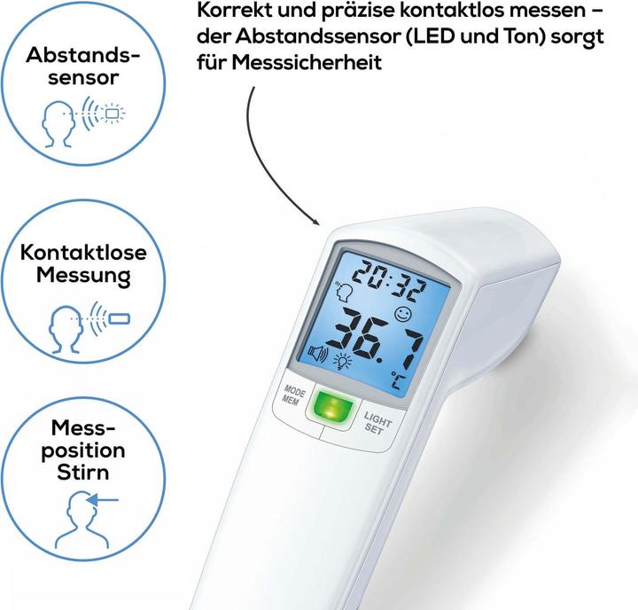 Actual product image Beurer Ft 100 (Non-contact, Forehead)