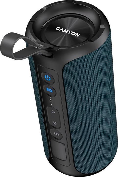 Actual product image Canyon Głośnik mobilny OnMove 15W EQ TWS AUX Ciemny niebieski (6 h, Without external power source)