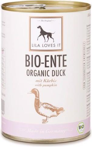 Immagine prodotto Lila Loves It Anatra biologica con zucca (Adulto, 1 pz., 150 g)